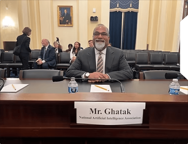A NAIA representative testifying before a congressional committee